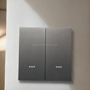 מתג קיר חכם zigbee חכם Zigbee התאמה אישית & שליטה קולית 1/2/<span class=keywords><strong>3</strong></span>/4 כנופיה פנס אור יחיד 240v מקסימום 220v מקסימום. מתח - Product Image 3