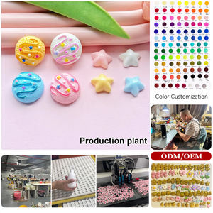 Resina Epoxi Zili, Accesorios para Carcasas de Teléfono con Diseño de Queso, Material para Hebillas de Accesorios para el Cabello con Forma de Estrella de Cinco Puntas - Product Image 2