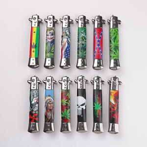 Peigne de poche pliable en métal de qualité industrielle, OEM, pour coiffure barbier et style pompadour - Product Image 4