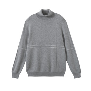 Nuovo maglione da <span class=keywords><strong>uomo</strong></span> con girocollo in <span class=keywords><strong>cotone</strong></span> grande e alto - Product Image 1