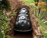 Máquina de Moldeo por Extrusión y Soplado de Alta Eficiencia para Tanque Séptico Horizontal de Tratamiento de Aguas Residuales de HDPE de 2000L y 4 Capas