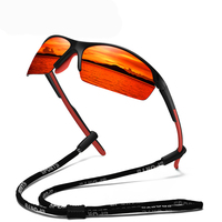 Nouvelles lunettes de soleil de sport unisexes TR90 à la mode, polarisées, protection UV, pour le cyclisme, la course à pied, les activités de plein air, verres haute définition, logo personnalisé