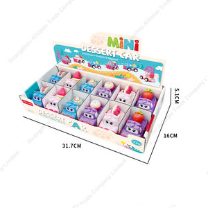 Juguetes de Vehículos Personalizados de 6 Estilos, Mini Coches de Juguete de Plástico con Fricción, Vehículos de Dibujos Animados para Niños, Coches de Juguete con Retroceso - Product Image 6