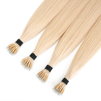 Extensiones de Cabello Nano Ring Indias de la Mejor Calidad, Estilo Liso, Extensiones de Cabello Humano al por Mayor, Proveedores de Cabello Virgen