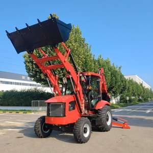 Chargeuse-pelleteuse avec tarière 4x4 <span class=keywords><strong>ZX</strong></span> 40-28, chargeuse-pelleteuse tracteur avec accessoires - Product Image 1