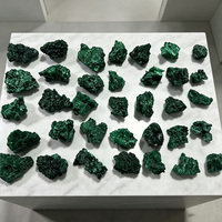 Échantillon brut de malachite naturelle non polie de qualité supérieure, vert vif, pour l'étude géologique