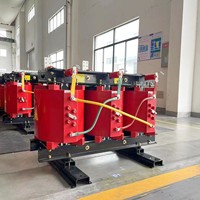 Transformateur de distribution de type sec SCB14 30kVA 2500kVA 6kV 10kV 400V Triphasé Bobinage Cuivre Aluminium Dyn11/Yyn0 50/60Hz
