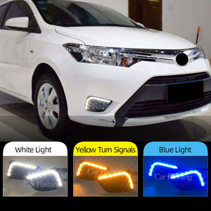 ไฟเลี้ยวหน้ารถ LED,ไฟตัดหมอก DRL สำหรับ Toyota Vios 2014 <span class=keywords><strong>2015</strong></span> 2016 - Product Image 3