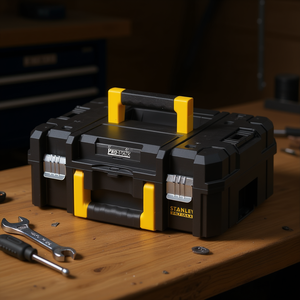 Caja de herramientas Stanley Pro Stack Fatmax de 18 pulgadas, estuche de almacenamiento para herramientas eléctricas con asa y cierres - Product Image 3