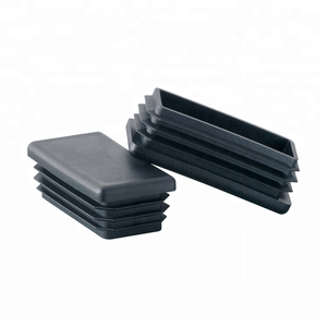 Nhiệm Vụ Nặng Nề thuôn Dài Ống Bài <span class=keywords><strong>End</strong></span> Cap Hình Chữ Nhật Nhựa Màu Đen Blanking <span class=keywords><strong>End</strong></span> Cap 100X40 RC Loạt - Product Image 1