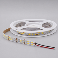 Bande lumineuse LED 24V 2025 624 LED par mètre 15mm IP20 3000K Blanc chaud Ra80 SDCM5 Rouleau de 5m Télécommande Dimmable