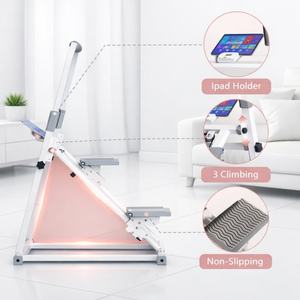 Máquina de step plegable ajustable para el hogar, equipo de fitness de bajo impacto para piernas, glúteos y pérdida de peso - Product Image 5