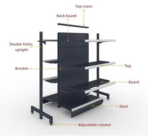 Góndolas de Exhibición <span class=keywords><strong>para</strong></span> Minoristas, Estantes y Estanterías <span class=keywords><strong>para</strong></span> Supermercados, Tiendas y Comercios con Diseño 3D Gratuito - Product Image 5