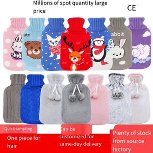 Venta al por mayor lindo <span class=keywords><strong>Mini</strong></span> dibujos animados de felpa bolsa de agua caliente manos cálidas tesoro agua calefacción bolso - Product Image 2