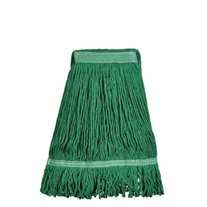 Xingtai household cleaning colorful cotton wax mop head china with tail ring