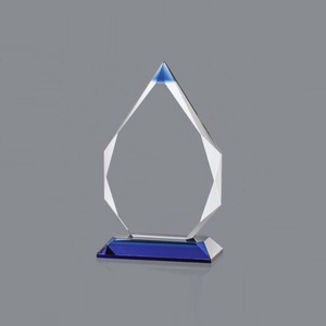 Custom 3D Incidere In Bianco Obelisco di Cristallo a Forma di Diamante Trofeo - Product Image 6