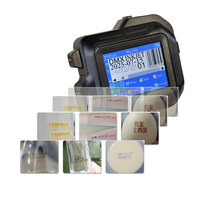 Impresora de inyección de tinta portátil DMX de 12,7 mm de secado rápido, impresora manual mini para imprimir fechas de caducidad, para uso doméstico y minorista