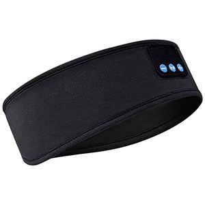 Alta calidad deportes al aire libre Yoga banda de pelo de punto BT auriculares dormir estéreo música auriculares diadema auriculares inalámbricos - Product Image 4