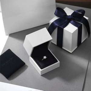 Folding silver nose for rings packing custom packaging small gift in bulk wood cartier ring boxes