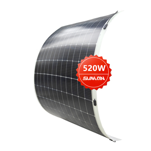 <span class=keywords><strong>Panneau</strong></span> <span class=keywords><strong>solaire</strong></span> flexible à haute conversion léger 520w Panneaux solaires monocristallins à film mince <span class=keywords><strong>pour</strong></span> toit de camping-car Bateau Remorque - Product Image 6