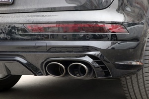 อะไหล่รถยนต์ CLY สำหรับ Audi Q5 เปลี่ยนเป็น <span class=keywords><strong>SQ5</strong></span> ปี <span class=keywords><strong>2018</strong></span> บนดิฟฟิวเซอร์พร้อมท่อไอเสีย - Product Image 6