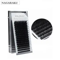 NAGARAKU — extensions de cils en faux vison, mélange de 5 lignes, 7-15mm, volume russe, doux et naturel, fournitures de cils