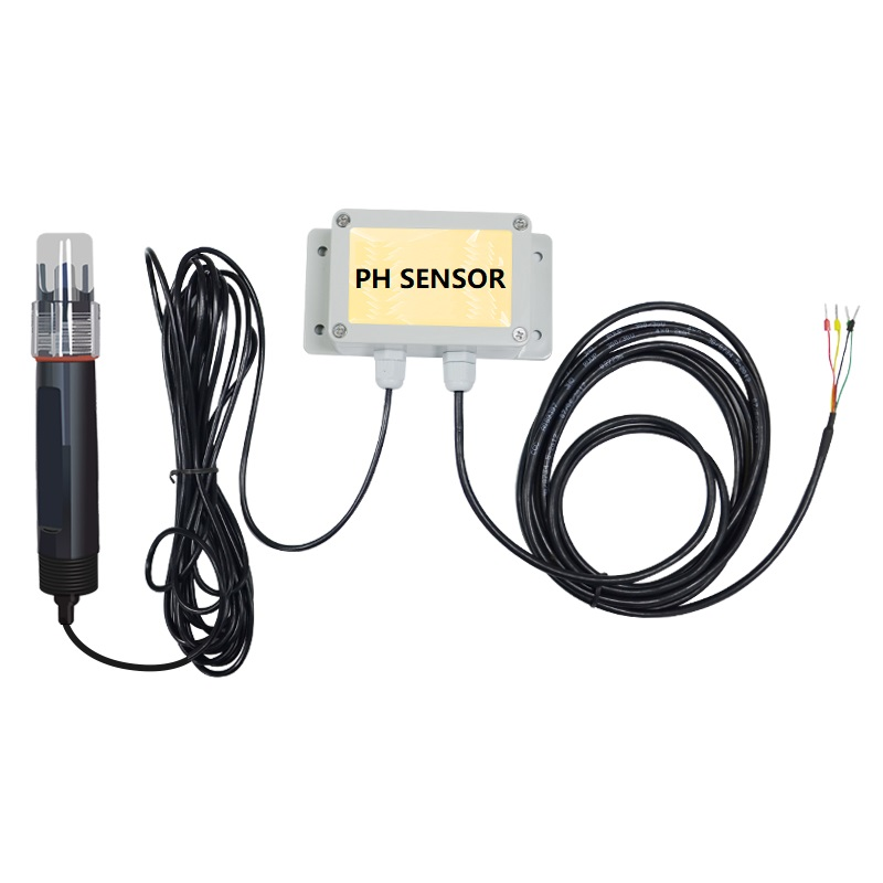 Online Wireless LORA LORAWAN GPRS 4G WIFI Digital RS485 4-20mA 0-5V Output Water PH Sensor