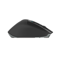 Souris de jeu ergonomique avec molette latérale, capteur haute précision 3212, rétroéclairage RGB, récepteur USB, câble Type-C, rechargeable sans fil