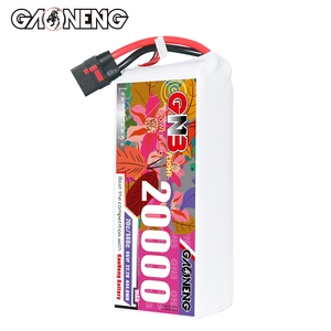 แบตเตอรี่ GAONENG GNB 6S 22.2V 20000mAh 20AH 70C 140C QS8 RC LiPo สำหรับโดรนขนาดใหญ่ แข่ง FPV เฮลิคอปเตอร์  งานเกษตร และควอดคอปเตอร์ - Product Image 4