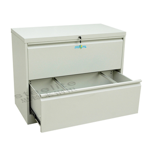 Freestanding Larder Kim Loại Rộng 3 Ngăn Kéo Bệ Bếp Tủ/Nửa Chiều Cao 3 Ngăn Kéo Bên Steelite Nội - Product Image 5