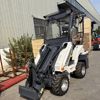 SylvanPower Mini Skid Steering Loader Mesin Pemindah Tanah Alat Pengangkut Pembersih Salju Diesel Skid Steer Loader Dijual