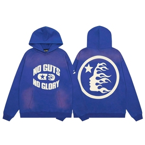 Felpa con Cappuccio alla Moda Stile Puro per Uomo, Nuova Hell Star di Alta Qualità, Casual e Ampia con Cerniera per Uomini e Donne - Product Image 6