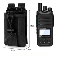 Pochette radio tactique Molle personnalisée, support réglable pour ceinture de service, compatible avec les talkies-walkies bidirectionnels, rangement sécurisé