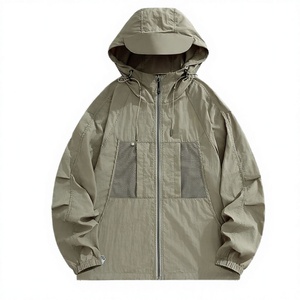 Chaqueta Cortavientos Reversible Impermeable Acolchada Casual para Hombre, Talla Grande, con Capucha y Letras Bordadas SPY, Ecológica y de Alta Calidad - Product Image 3