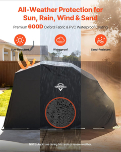 Abri de <span class=keywords><strong>moto</strong></span> robuste, tente imperméable, grand abri pour <span class=keywords><strong>moto</strong></span>, housse de protection Oxford pour <span class=keywords><strong>moto</strong></span>, pour garage extérieur - Product Image 6