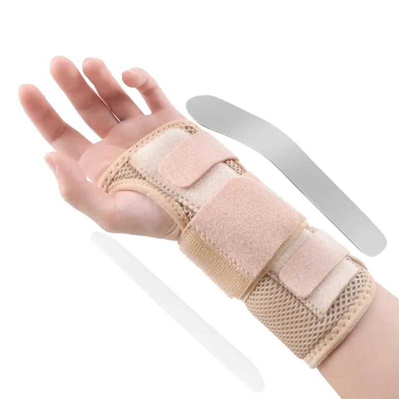 High Quality Pain Relief Compression Breathable Carpal Tunnel Wrist Splint Hand Brace for Men Women