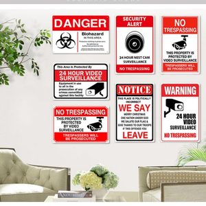 Señal de Prohibición de Vehículos Motorizados, Placa Impresa de Alto Contraste para Gestión de Parques y Senderos, Tablero Publicitario - Product Image 1
