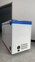 Congélateur coffre solaire 358L 24V DC pour usage domestique, camping-car, voiture et commercial