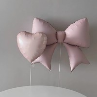 Ballons en latex en forme de nœud papillon, ballons de fête pour filles, décoration de fête d'anniversaire, fournitures de décoration, ballons en forme de nœud papillon, jouets cadeaux