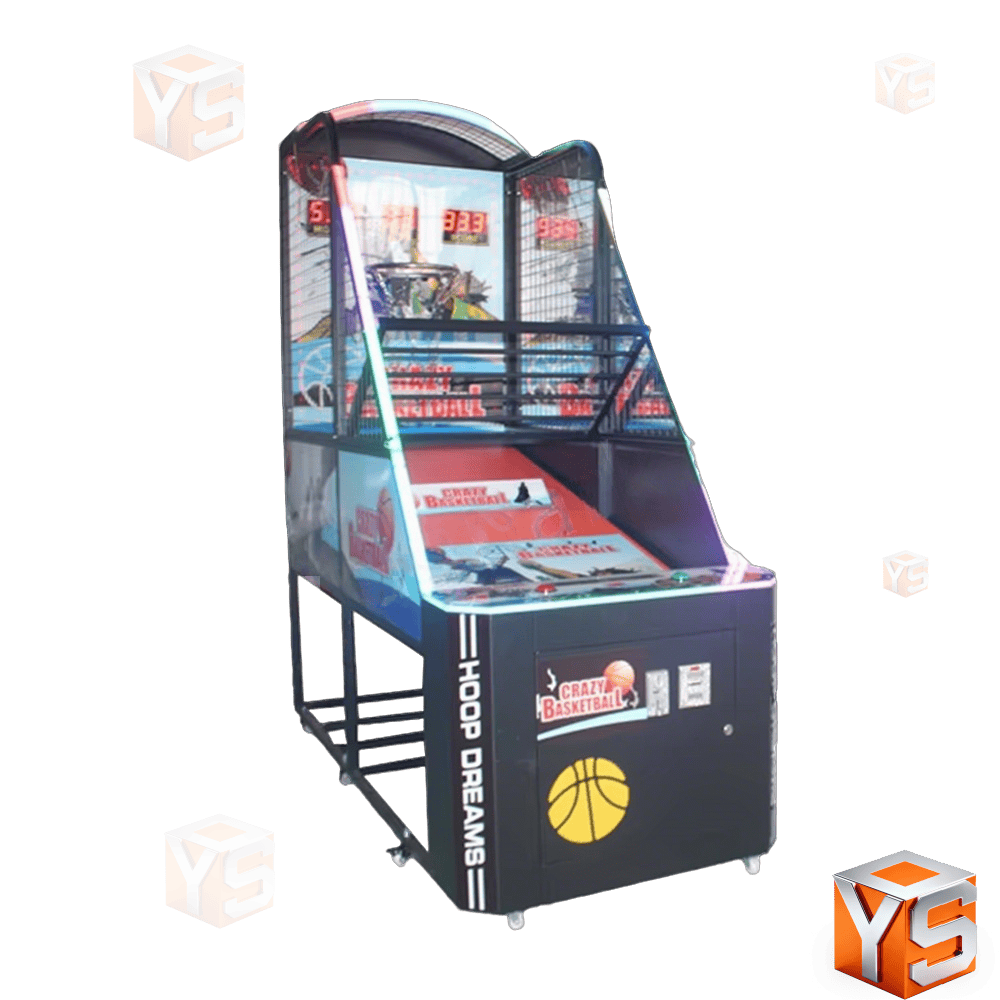 ZDYS NBA Basketball Arcade Machine with CE Certificate Metal & Iron Construction English Language Stable Hardware Low MOQ