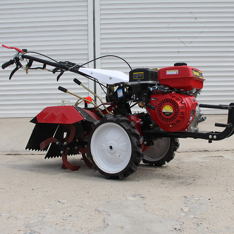 Garden Manual Hand Ploughing Walking Tractor