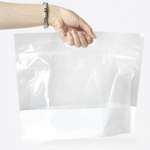 Fruits and Vegetables <b>Packaging</b> <b>Bags</b> Plastic Clear Eco Poly <b>Bags</b> With Vent Holes Custom Zipper <b>Bags</b> With Logo - Product Image 6