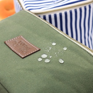 CHANGRONG Túi Đựng Đồ Ăn Trưa Cách Nhiệt Phủ Sáp Màu Xanh Lá Tùy Chỉnh Chống Thấm Nước - Product Image 6