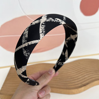 CLARMER Accessoires de cheveux personnalisés pour femmes Bandeau rembourré à motif léopard européen américain Nouveau design personnalisé