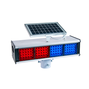 Voyant d'avertissement clignotant solaire LED stroboscopique IP65 pour système d'alarme résistant aux intempéries de <span class=keywords><strong>carrefour</strong></span> de tunnels d'autoroute - Product Image 4