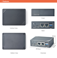 Kit de développement IA NanoPi R6C/R6S avec carte micro-ordinateur RK3588s pour l'apprentissage profond, système d'exploitation Linux