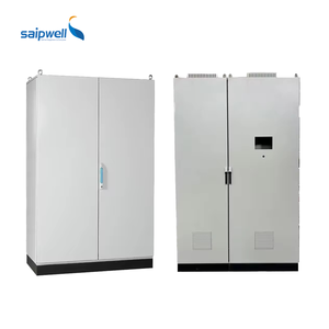 Armoire de distribution électrique industrielle Saipwell avec protection IP54, boîtier métallique thermolaqué - Product Image 3