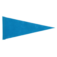 Logo personnalisé en gros Football Club laine feutre banderoles drapeaux extérieur imprimé décoration suspendus accessoires d'affichage colorés