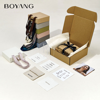 Boyang 사용자 정의 도매 작은 슬라이딩 서랍 종이 손잡이 보석 선물 상자