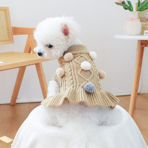 PETCIRCLE Pet Circle, Pet <b>Clothes</b>, Dog and <b>Cat</b> Outfits, Beanie Skirt - Product Image 3